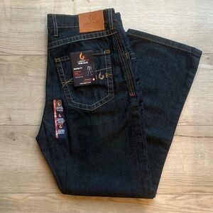 LAPCO FR Men's Dark Blue Relaxed Jeans